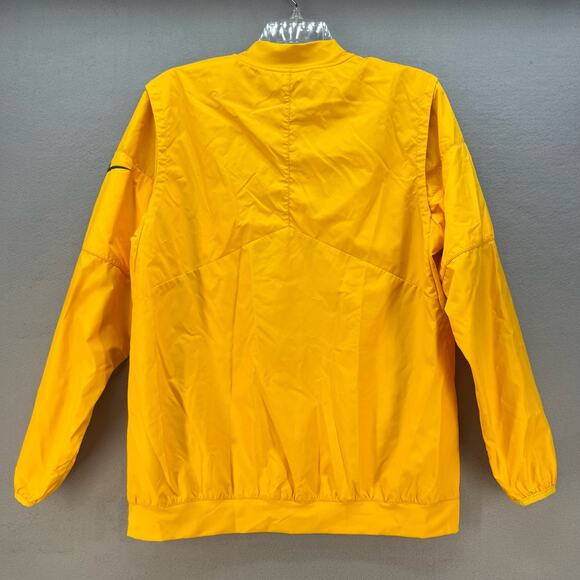 Green Bay Packers Jacket Men's size Large NFL Nike 1/4 Zip Gold Pullover - Picture 10 of 13